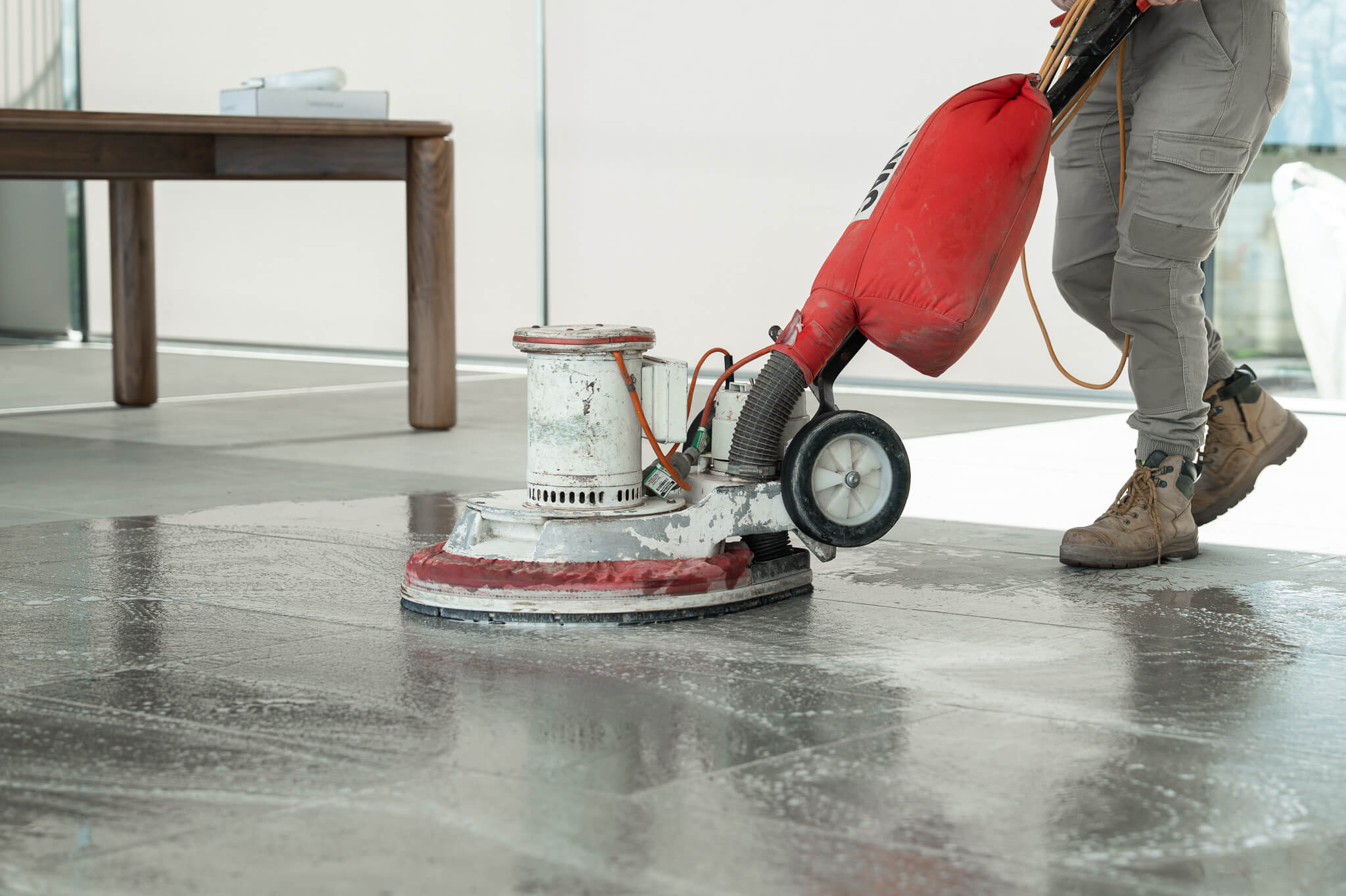Post-construction cleaning service